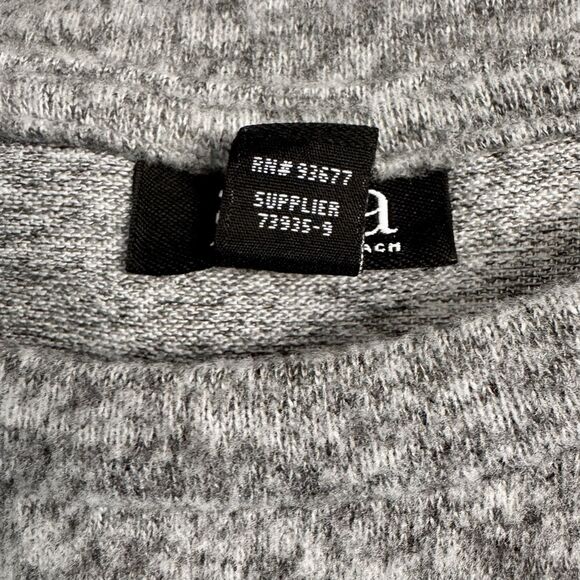 a.n.a A New Approach Heather Gray Bell Sleeve Dress Size Small Sweater Soft Line - Picture 6 of 12